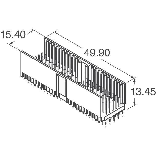 HM2P07PK5110GFLF Amphenol ICC (FCI)  Hard Metric Standard